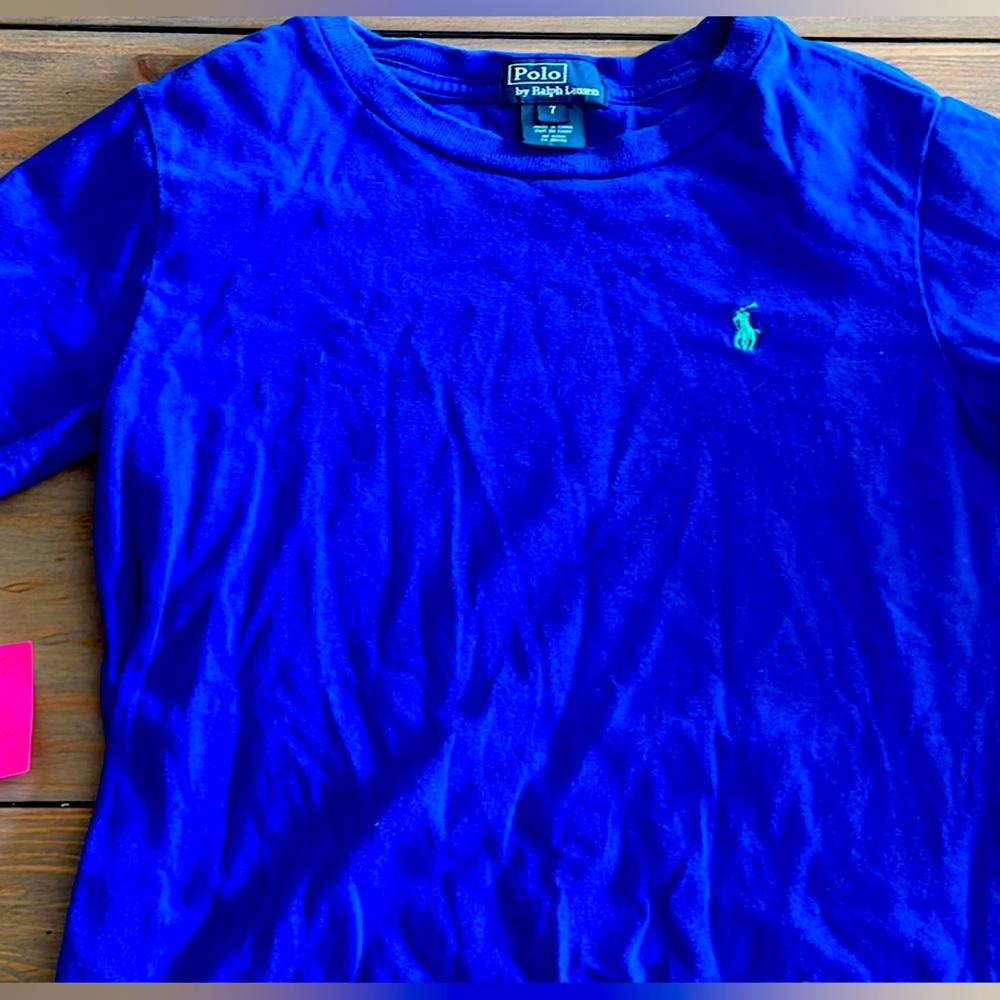 Boys Blue Polo Shirt